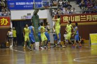 CCBA揭幕战近3500人火爆全场  精彩对决震撼佛山体育馆