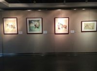 “道艺春秋”台湾国画大师江逸子《孔子》主题画展开幕