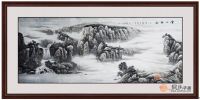 现代装饰画 简约风格客厅就选山水画