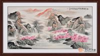 现代装饰画 简约风格客厅就选山水画