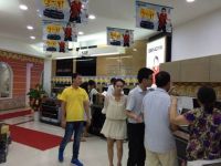 热烈祝贺森歌集成灶湖北孝感专卖店盛大开业