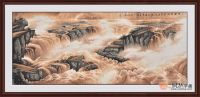 办公室山水画 助您日进斗财源滚滚来