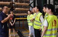 碧桂园集团采购中心领导参观考察东方雨虹惠州生产基地