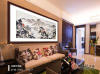 客厅挂什么画好 山水画时代潮流大趋势
