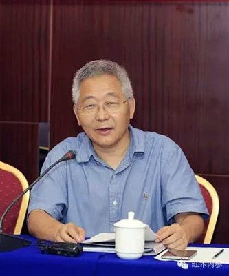 中华木工委主任赵夫瀛先生做“提振士气、引领行业突破困境”的主题发言。