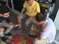 火爆八月   森歌集成灶亲临孝昌直销惠