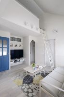 简约恬静日式屋 95平浅色系小复式公寓