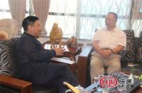 正和岛河南岛邻机构主席陈泽民一行莅临一方企业访问交流