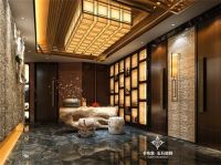 卡布里玉石瓷砖 和田墨玉的睿智人生