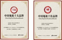 大艺树荣获2015 “中国地板十大品牌”和“中国地板十佳品牌”荣誉