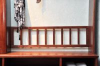 多功能实木门厅柜：远离凌乱生活，玄关收纳有妙招！