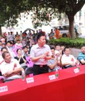 香港天后汤宝如助阵冠珠陶瓷开业，引爆新丰
