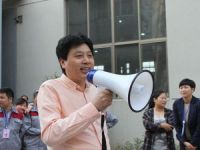 喜盈门木门整木家居2015“拔河好声音”震撼登场