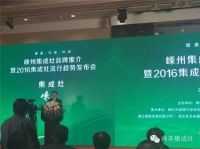 帅丰出席嵊州集成灶品牌推介暨2016集成灶流行趋势发布会