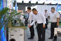 嵊州市委书记副市长等市委市政府领导亲临森歌展位指导