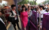 女神赵雅芝助阵慈溪余姚博洋家纺二十周年大庆