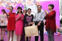 女神赵雅芝助阵慈溪余姚博洋家纺二十周年大庆
