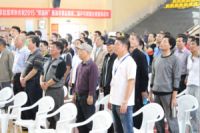 2015“欧品杯”慈溪市掌起镇第二届乒乓球擂台赛开幕