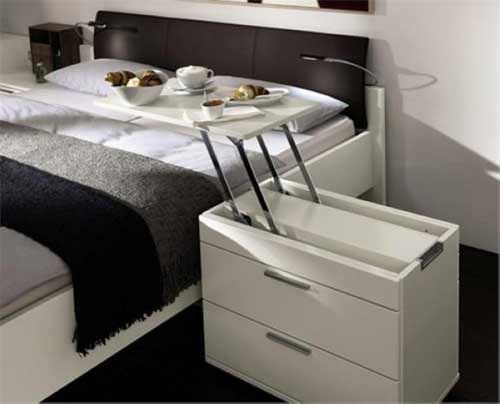 卧室角落里的小风景 10款创意床头柜