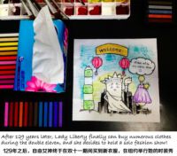 “歪果仁”纸巾画爆红，神作萌萌哒魔性十足