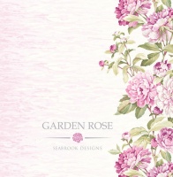 锡布鲁克墙纸新品—意趣水彩《玫瑰花园》
