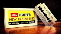 FEATHER“羽刃”剃须刀片相传是市场上最好的刀片