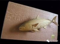 木的纹理与雕刻完美合体