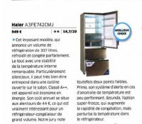 海尔冰箱获法国“最佳选择产品奖” 节能近50%