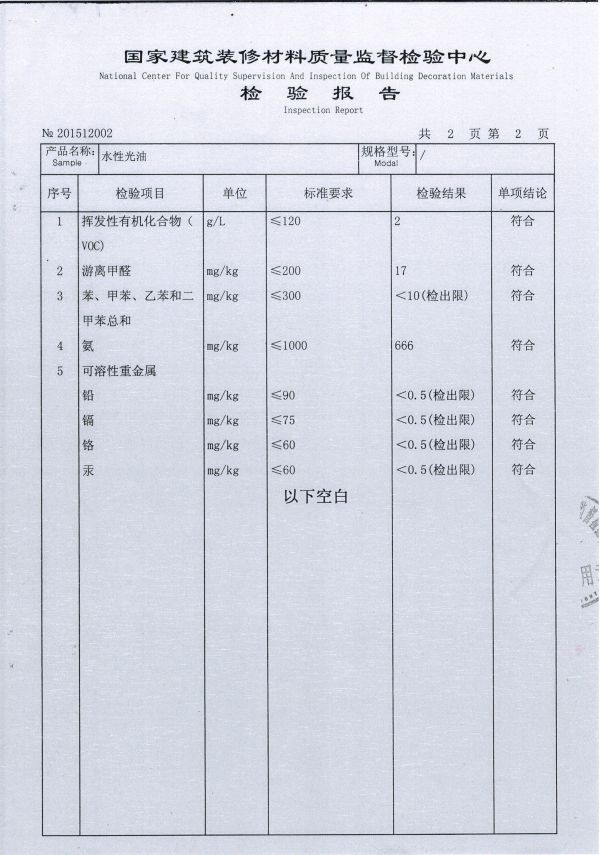 材料检测报告图