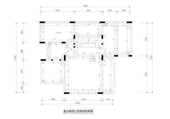 三层原始结构图