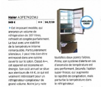 海尔冰箱获法国“最佳选择产品奖”，节能近50%