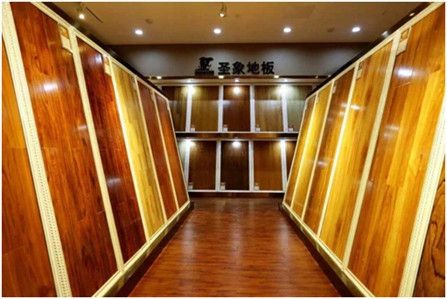 苹果装饰材料展厅