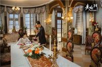 《老九门》佛爷府豪华餐厅 一统国际家居《圣地亚哥》系列来叫板