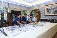 佐丹诗办画展，岭南创作中心落户黄江