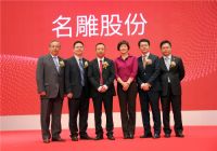 热烈祝贺名雕股份A股成功挂牌上市！