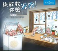 室外冻肉危机重重 美的冷柜卫生囤放更健康