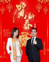 重磅泰诗尔登陆美国时代广场纳斯达克大屏向全球华人拜年