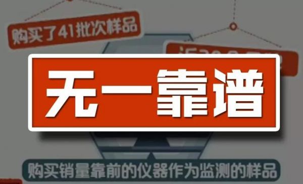 重磅 |央视大曝光：41批次甲醛检测仪不靠谱！