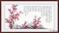 客厅背景墙装饰画这样选，顿生文雅之气