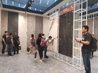 中陶展上， 道格拉斯岩板实力吸睛