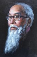 张克伟《问道大师》肖像油画展沪上展出