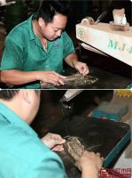 水雨轩功夫茶台是怎么制作的？