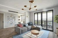 夫妻俩搬离城市 在郊区打造180平北欧风复式小楼