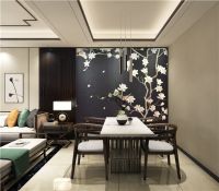 【领绣】大胆的个性订制色墙画，家更显高级!