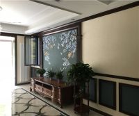 【领绣】柏悦南山—小美风格实景案例，家的档次看墙布