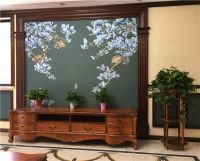 【领绣】柏悦南山—小美风格实景案例，家的档次看墙布