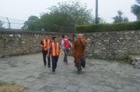李宝珠发起装家联盟义工队带领爱心企业家云居寺公益活动