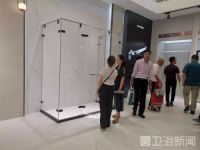 火了！凯立极简轻奢淋浴房全球首发，引爆2019上海厨卫展