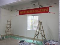 2019年广州城建学院硅藻泥施工实践考试圆满结束