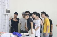 2019年广州城建学院硅藻泥施工实践考试圆满结束